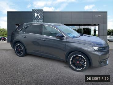 DS CERTIFIED Ds Ds 7 Crossback E-tense 4x4 300ch Performance Line + occasion certifiée - Suv Hybride Rechargeable Gris Platinium (m) - Biguglia - 3020354_4