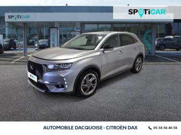 DS CERTIFIED Ds Ds 7 Crossback E-tense 4x4 300ch So Chic occasion certifiée - Suv Hybride Rechargeable Gris Artense (m) - Mees - 3043523_1