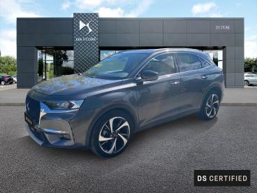 DS CERTIFIED Ds Ds 7 Crossback Puretech 225ch Grand Chic Automatique 12cv 125g occasion certifiée - Suv Essence Gris Artense (m) - Biguglia - 3198279_1