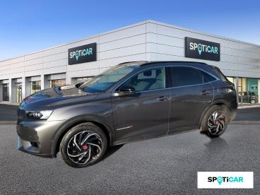 DS CERTIFIED Ds Ds 7 Crossback Crossback Hybride E-tense 225 Eat8 Performance Lin occasion certifiée - Suv Hybride Rechargeable Gris - Frejus - 3330980_1