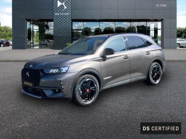 DS CERTIFIED Ds Ds 7 Crossback E-tense 225ch Performance Line + occasion certifiée - Suv Hybride Rechargeable Gris Platinium (m) - Moulins - 3344193_1