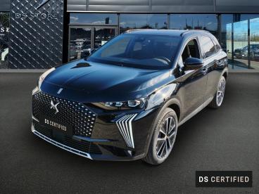 DS CERTIFIED Ds Ds 7 Crossback E-tense 225ch Edition France occasion certifiée - Suv Hybride Rechargeable Noire Perla Nera (n) - Orange - 3370948_1