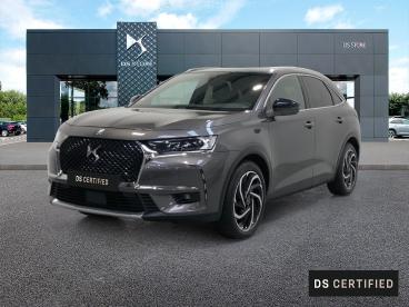 DS CERTIFIED Ds Ds 7 Crossback Crossback Hybride E-tense 225 Eat8 Grand Chic occasion certifiée - Suv Hybride Rechargeable Gris - Venissieux - 3392479_1