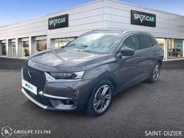 DS CERTIFIED Ds Ds 7 Crossback E-tense 4x4 300ch Grand Chic occasion certifiée - Suv Hybride Rechargeable Gris Platinium (m) - St Dizier - 3397069_1