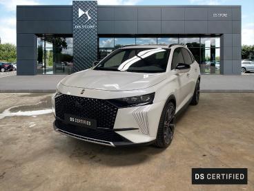 DS CERTIFIED Ds Ds 7 Crossback E-tense 4x4 360ch Performance Line + occasion certifiée - Suv Hybride Rechargeable Blanc Nacre (n) - Chambery - 3398558_1