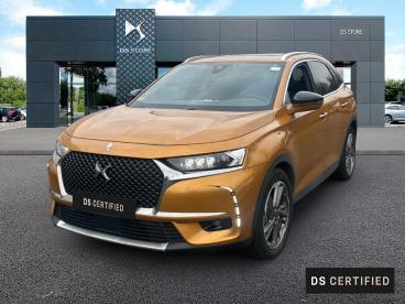 DS CERTIFIED Ds Ds 7 Crossback Crossback Hybride E-tense 225 Eat8 Rivoli occasion certifiée - Suv Hybride Rechargeable Or Byzantin (nacrée) - Lomme - 3416960_1