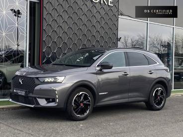 DS CERTIFIED Ds Ds 7 Crossback Crossback Bluehdi 130 Eat8 Performance Line+ occasion certifiée - Suv Diesel Gris - Lescar - 3427831_1