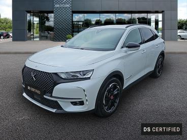 DS CERTIFIED Ds Ds 7 Crossback Crossback Hybride E-tense 225 Eat8 Performance Lin occasion certifiée - Suv Hybride Rechargeable Blanc - Angers - 3473024_1