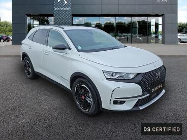DS CERTIFIED Ds Ds 7 Crossback Crossback Hybride E-tense 225 Eat8 Performance Lin occasion certifiée - Suv Hybride Rechargeable Blanc - Angers - 3473024_3