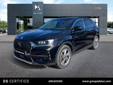 SPOTICAR Ds Ds 7 Crossback E-tense 225ch So Chic Occasion - Suv-4x4 Hybride Rechargeable Noire Perla Nera (n) - La Teste De Buch - 303500808_1
