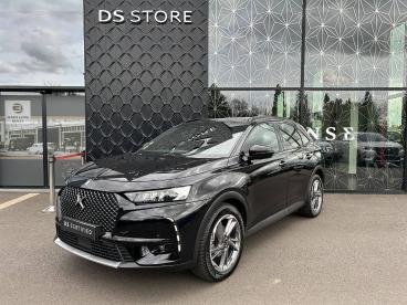 DS CERTIFIED Ds Ds 7 Crossback Crossback Bluehdi 130 Eat8 Ligne Noire occasion certifiée - Suv Diesel Noir - Evreux - 3507243_1
