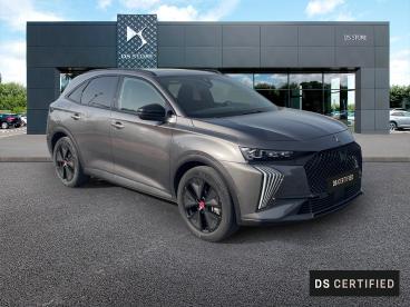 DS CERTIFIED Ds Ds 7 Crossback E-tense 300 Ch Performance Line + occasion certifiée - Suv Hybride Rechargeable Gris Platinium (métallisé) - Varennes Vauzelles - 3518889_3