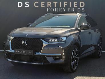 DS CERTIFIED Ds Ds 7 Crossback E-tense 225 Rivoli occasion certifiée - Suv Hybride Rechargeable Gris Foncé - Montrond Les Bains - 3532008_1