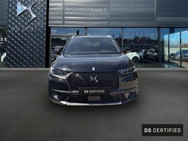 DS CERTIFIED Ds Ds 7 Crossback E-tense 4x4 300ch Performance Line + occasion certifiée - Suv Hybride Rechargeable Noire Perla Nera (n) - Orange - 3554436_2