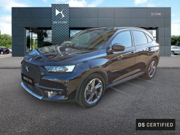 DS CERTIFIED Ds Ds 7 Crossback Crossback Hybride E-tense 225 Eat8 Ligne Noire occasion certifiée - Suv Hybride Rechargeable Bleu - Le Bouscat - 3576592_1