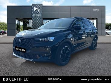 DS CERTIFIED Ds Ds 7 Crossback E-tense 225ch Performance Line + occasion certifiée - Suv Hybride Rechargeable Noire Perla Nera (n) - La Teste De Buch - 3578220_1