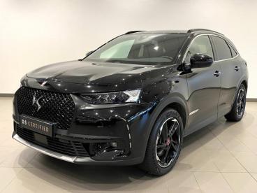DS CERTIFIED Ds Ds 7 Crossback E-tense 4x4 300ch Performance Line + occasion certifiée - Suv Hybride Rechargeable Noire Perla Nera (n) - Colmar - 3583604_1