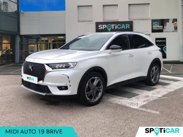 SPOTICAR Ds Ds 7 Crossback Bluehdi 180ch Grand Chic Automatique Occasion - Suv-4x4 Diesel Blanc Nacré (n) - Brive La Gaillarde - 1203591531_1
