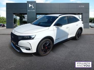 DS CERTIFIED Ds Ds 7 Crossback Crossback Bluehdi 130 Eat8 Performance Line+ occasion certifiée - Suv Diesel Blanc - Tours - 3610394_1
