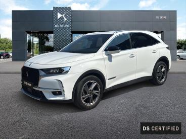 DS CERTIFIED Ds Ds 7 Crossback Puretech 225ch Grand Chic Automatique 12cv 125g occasion certifiée - Suv Essence Blanc Banquise (o) - La Seyne Sur Mer - 3612950_1