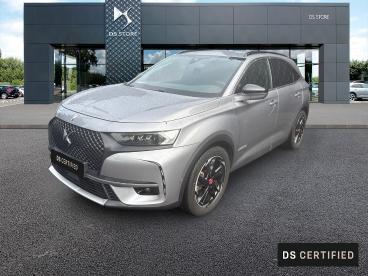 DS CERTIFIED Ds Ds 7 Crossback E-tense 225ch Performance Line + occasion certifiée - Suv Hybride Rechargeable Gris Artense (m) - St Brieuc - 3616016_1