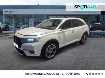 DS CERTIFIED Ds Ds 7 Crossback E-tense 225ch Rivoli occasion certifiée - Suv Hybride Rechargeable Blanc Nacre (n) - Mees - 3628758_1