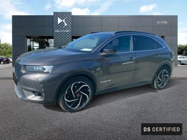DS CERTIFIED Ds Ds 7 Crossback E-tense 225ch Performance Line + occasion certifiée - Suv Hybride Rechargeable Gris Platinium (m) - Biguglia - 3641361_1