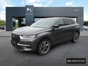 DS CERTIFIED Ds Ds 7 Crossback 7 Crossback Hybride E-tense 225 Eat8 Bastille+ occasion certifiée - Suv Electrique Gris Platinium (métallisé) - Valence - 3646990_1