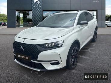 DS CERTIFIED Ds Ds 7 Crossback E-tense 4x4 300ch Performance Line + occasion certifiée - Suv Hybride Rechargeable Blanc Nacre (n) - Arles - 3654488_1