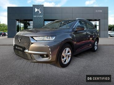 DS CERTIFIED Ds Ds 7 Crossback Bluehdi 130ch So Chic Automatique 100g occasion certifiée - Suv Diesel Gris Platinium - Libourne - 3655789_1