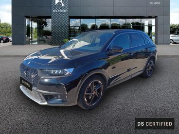 DS CERTIFIED Ds Ds 7 Crossback Crossback Hybride E-tense 225 Eat8 Performance Lin occasion certifiée - Suv Hybride Rechargeable Noir - La Valette Du Var - 3669558_1