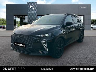 DS CERTIFIED Ds Ds 7 Crossback E-tense 225ch Performance Line + occasion certifiée - Suv Hybride Rechargeable Noire Perla Nera (n) - La Teste De Buch - 3679619_1