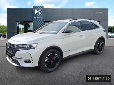 DS CERTIFIED Ds Ds 7 Crossback 7 Crossback Hybride E-tense 300 Eat8 4x4 Performan occasion certifiée - Suv Hybride Rechargeable Blanc Nacre - Pont Audemer - 3682510_1