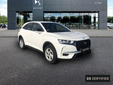 DS CERTIFIED Ds Ds 7 Crossback Crossback Bluehdi 130 Bvm6 Chic occasion certifiée - Suv Diesel Blanc - Le Mans - 3684313_3