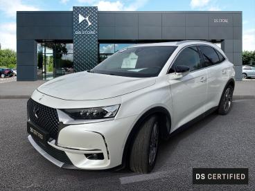 DS CERTIFIED Ds Ds 7 Crossback Crossback Hybride 300 E-tense Eat8 4x4 Grand Chic occasion certifiée - Suv Hybride Rechargeable Blanc - Reze - 3689622_1