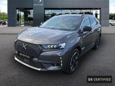 DS CERTIFIED Ds Ds 7 Crossback Crossback Bluehdi 130 Eat8 Performance Line+ occasion certifiée - Suv Diesel Gris - Angers - 3691457_1