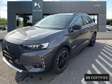 DS CERTIFIED Ds Ds 7 Crossback E-tense 225ch Performance Line occasion certifiée - Suv Hybride Rechargeable Gris Platinium (m) - Eybens - 3693939_1