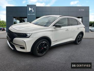 DS CERTIFIED Ds Ds 7 Crossback Crossback Hybride E-tense 225 Eat8 Performance Lin occasion certifiée - Suv Hybride Rechargeable Blanc - Lomme - 3696052_1