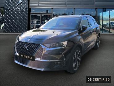 DS CERTIFIED Ds Ds 7 Crossback E-tense 225ch Rivoli occasion certifiée - Suv Hybride Rechargeable Noire Perla Nera (n) - Orange - 3697560_1