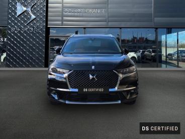 DS CERTIFIED Ds Ds 7 Crossback E-tense 225ch Rivoli occasion certifiée - Suv Hybride Rechargeable Noire Perla Nera (n) - Orange - 3697560_2
