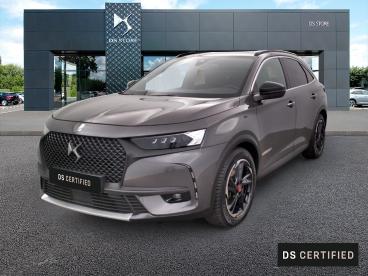 DS CERTIFIED Ds Ds 7 Crossback Crossback Hybride E-tense 225 Eat8 Performance Lin occasion certifiée - Suv Hybride Rechargeable Gris - Venissieux - 3708104_1