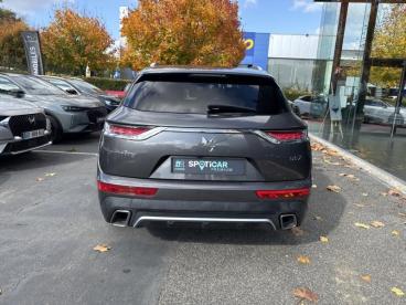 DS CERTIFIED Ds Ds 7 Crossback E-tense 4x4 300ch Rivoli occasion certifiée - Suv Hybride Rechargeable Gris Platinium (m) - Vert Saint Denis - 3711263_5