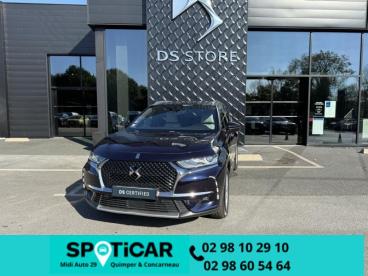 SPOTICAR Ds Ds 7 Crossback Puretech 130 Business / Toit Ouvrant / Sellerie Cu Occasion - Suv-4x4 Essence Bleu Encre (n) - Quimper - 1203717022_1