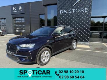 SPOTICAR Ds Ds 7 Crossback Puretech 130 Business / Toit Ouvrant / Sellerie Cu Occasion - Suv-4x4 Essence Bleu Encre (n) - Quimper - 1203717022_2