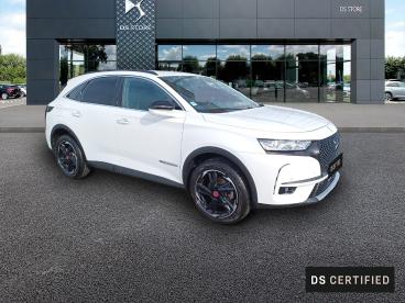 DS CERTIFIED Ds Ds 7 Crossback Crossback Bluehdi 130 Eat8 Performance Line occasion certifiée - Suv Diesel Blanc - Le Mans - 3718037_3