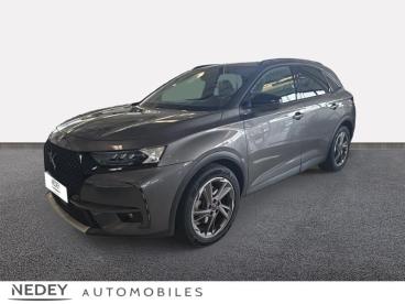 DS CERTIFIED Ds Ds 7 Crossback E-tense 225ch Ligne Noire occasion certifiée - Suv Hybride Rechargeable Gris Platinium (m) - Belfort - 3725554_1