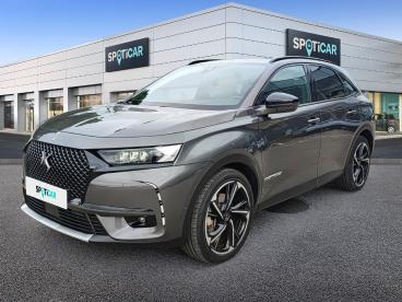 DS CERTIFIED Ds Ds 7 Crossback 7 Crossback Hybride E-tense 300 Eat8 4x4 Louvre occasion certifiée - Suv Electrique Gris Platinium (métallisé) - Valence - 3731529_1