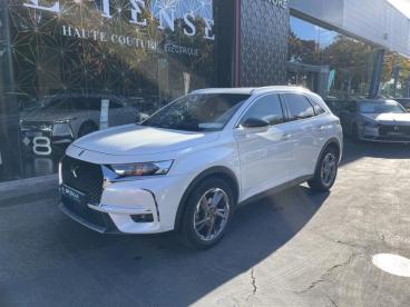 DS CERTIFIED Ds Ds 7 Crossback Bluehdi 130ch Rivoli Automatique occasion certifiée - Suv Diesel Blanc Nacre (n) - Vert Saint Denis - 3732778_1