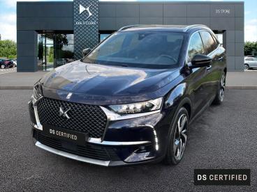 DS CERTIFIED Ds Ds 7 Crossback 7 Crossback Hybride E-tense 225 Eat8 Grand Chic occasion certifiée - Suv Hybride Rechargeable Bleu Fonce - Pont Audemer - 3735203_1