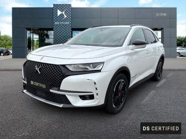 DS CERTIFIED Ds Ds 7 Crossback Puretech 130ch Performance Line Automatique occasion certifiée - Suv Essence Blanc Nacre (nacre) - Libourne - 3741979_1